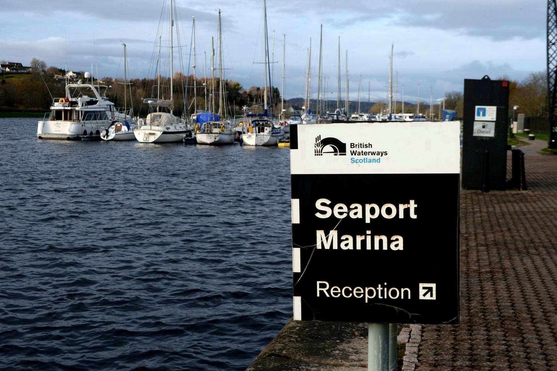 The terrifying attack on the two teenagers took place at the Seaport Marina on the Caledonian Canal.