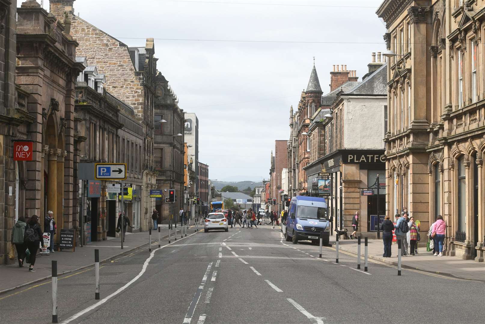Academy Street in Inverness.