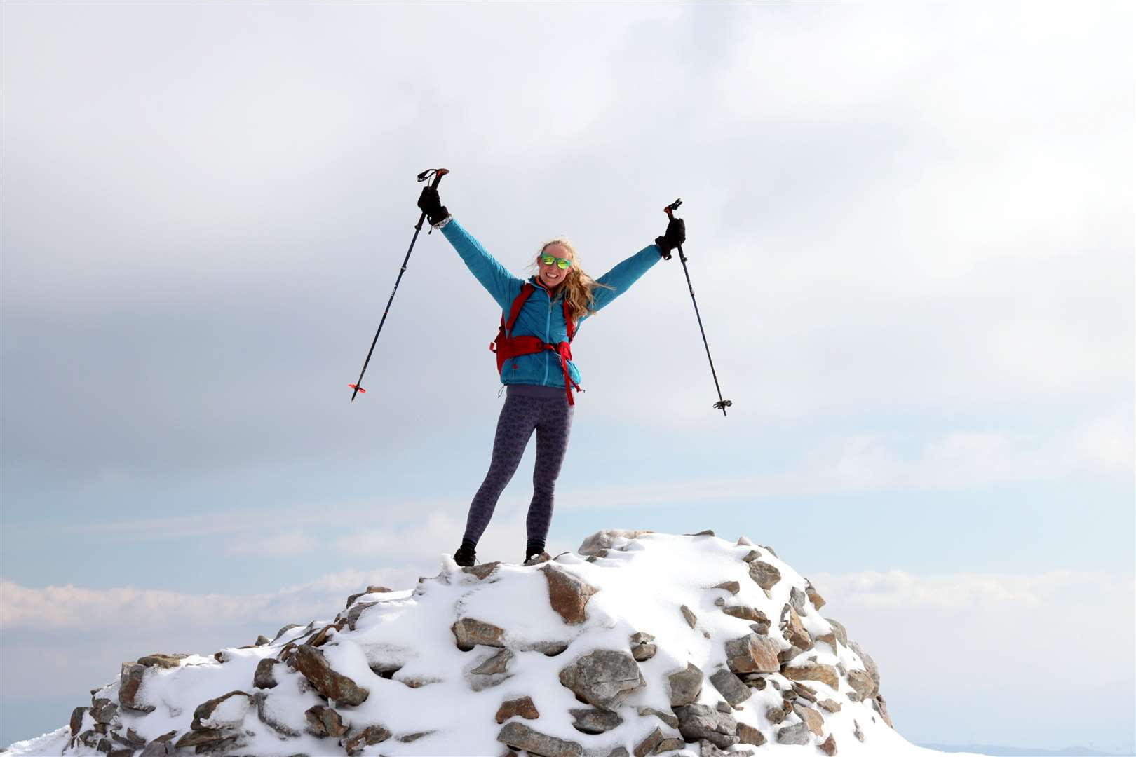 Anna climbed all 282 Munros in Scotland this winter season.