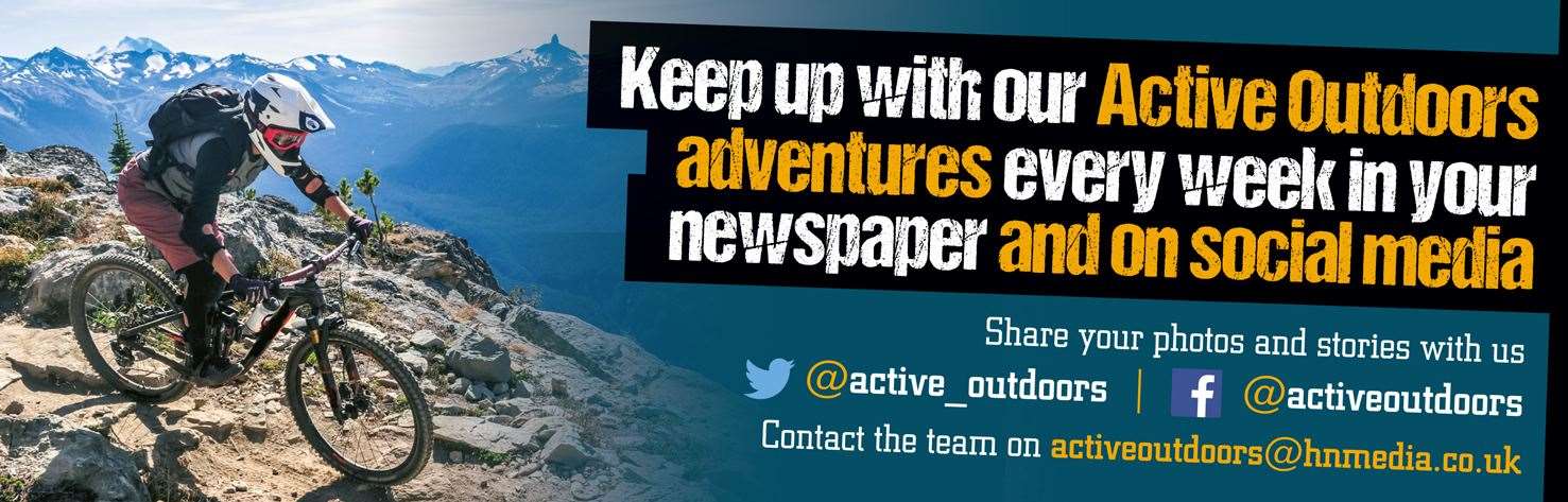Active Outdoors is available in your weekly newspaper, online and via social media.