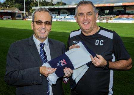 Owen Coyle got the call from Roy MacGregor on Monday afternoon. Picture: Ken Macpherson.