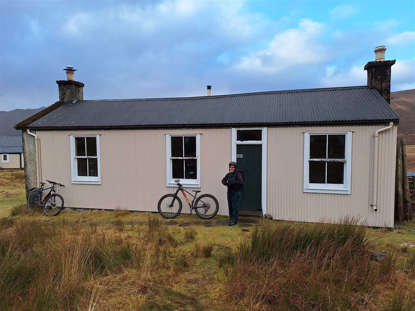 The Bendronaig bothy is provided by the estate for walkers to use responsibly.