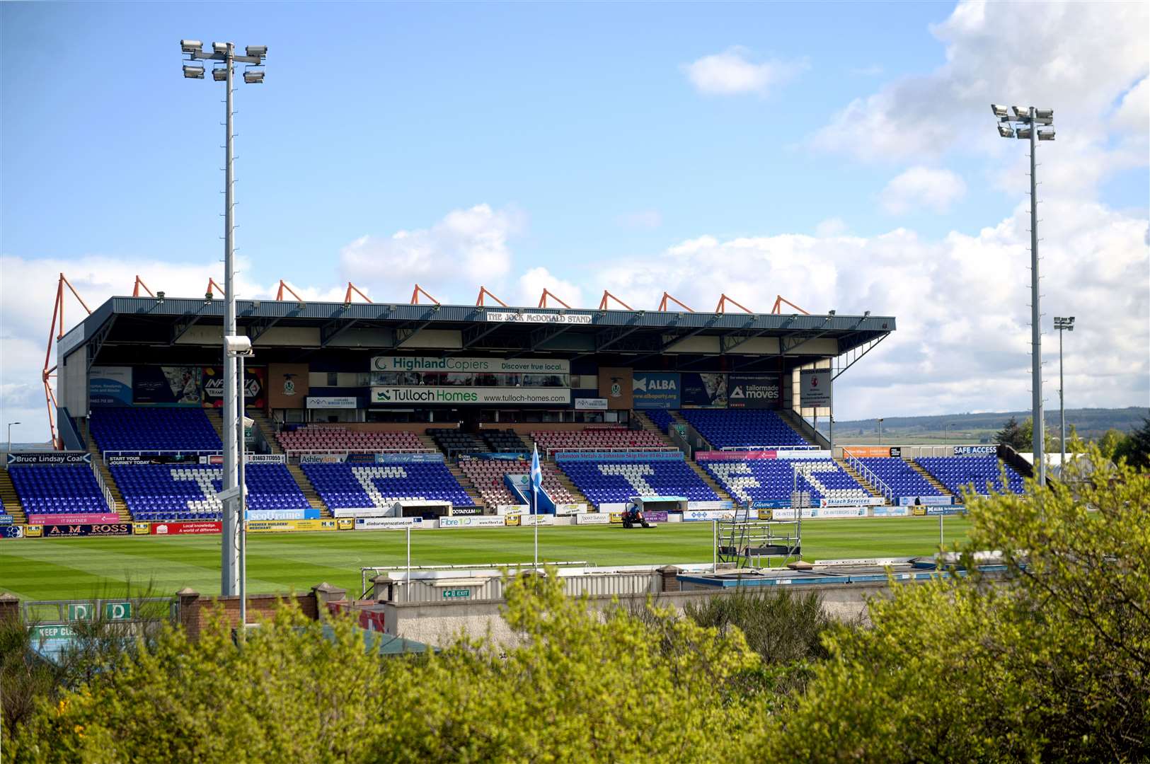 Caley Thistle Caledonian Stadium locator. Picture: James Mackenzie