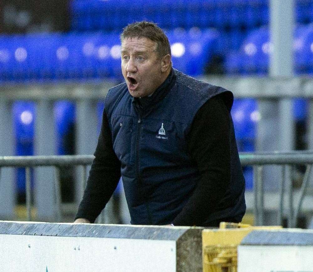 Picture - Ken Macpherson, Inverness. Inverness CT(0) v Arbroath(1). 28.12.19. ICT manager John Robertson.