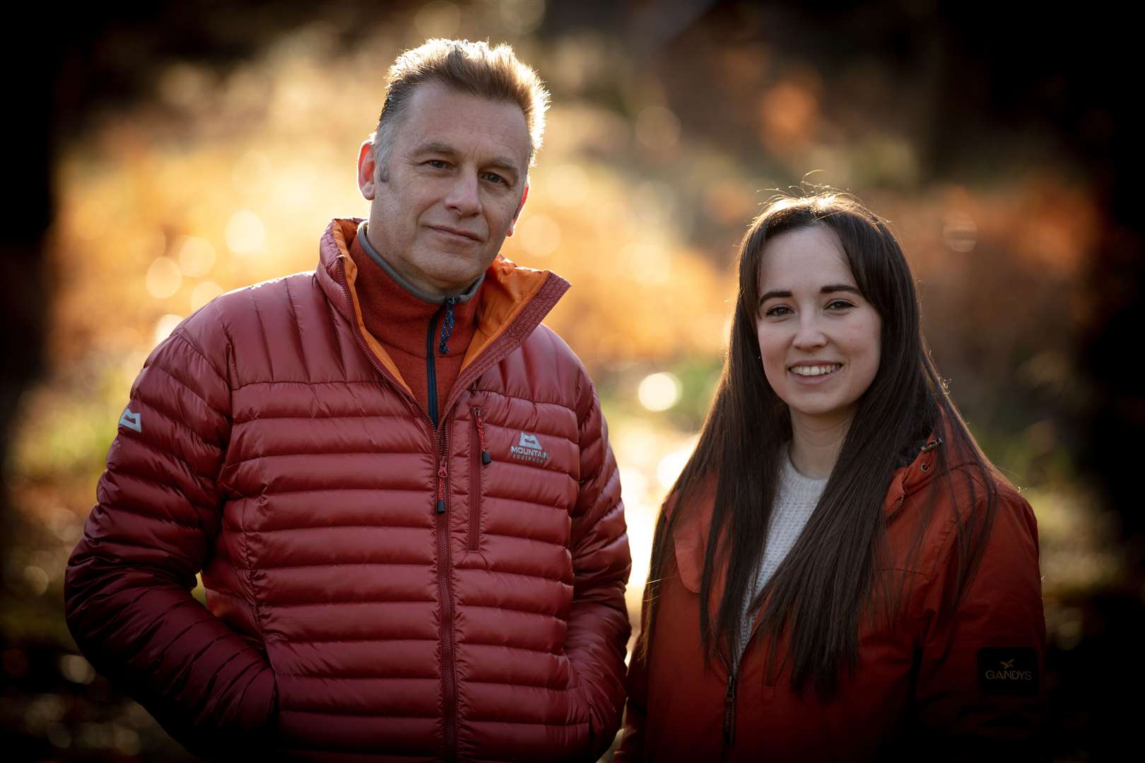 Chris Packham and Megan McCubbin will be live-streaming from Dundreggan Rewilding Centre to kick off their new wildlife show. Picture: Jo Charlesworth.