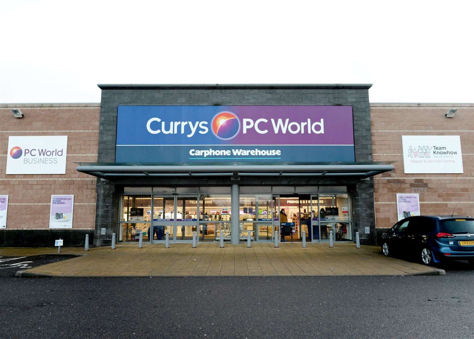 Currys Pc World In Inverness One Of 32 Stores Across The Uk To Reopen From Today For An Order And Collect Service As Coronavirus Lockdown Eases