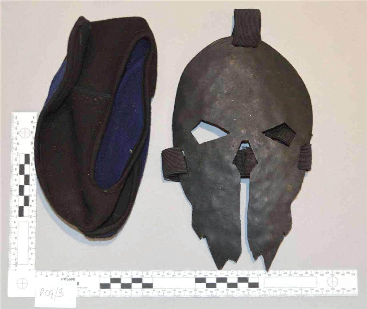 A mask which Jaswant Singh Chail was wearing when arrested (CPS/PA)