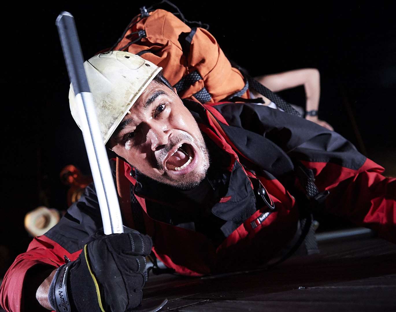 Touching The Void by David Greig, directed by Tom Morris. Bristol Old Vic Theatre. CREDIT Geraint Lewis.