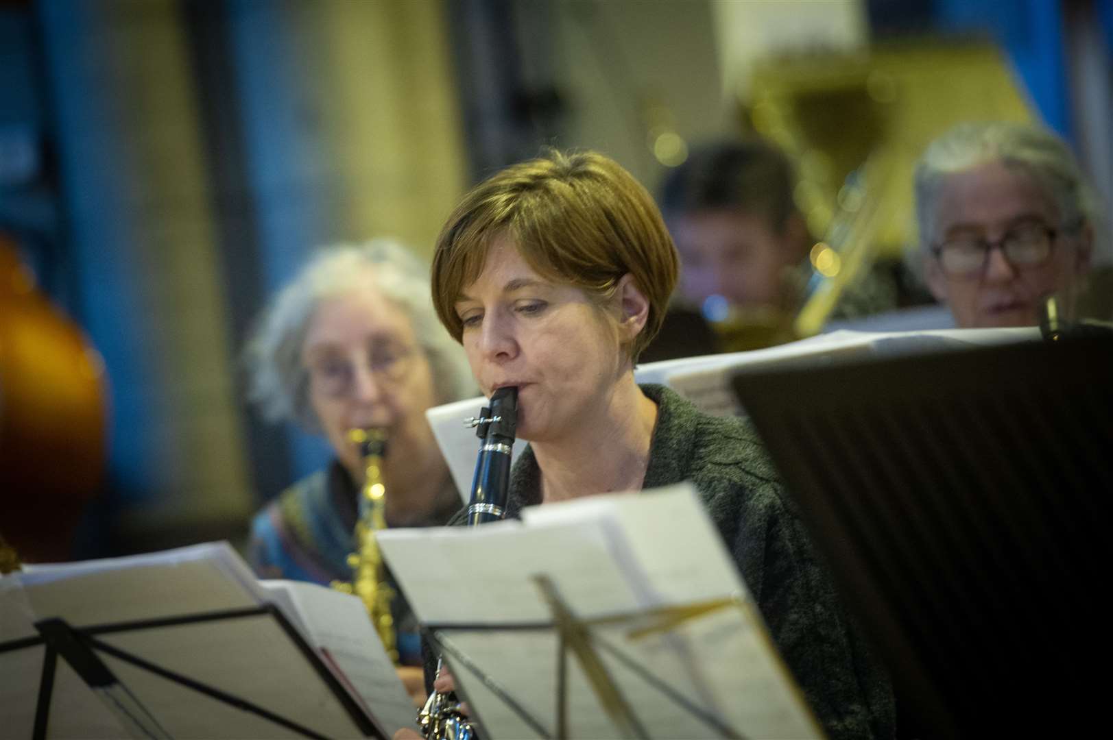 The sound of the clarinet has been added to the sound.  Photo: Callum Mackay