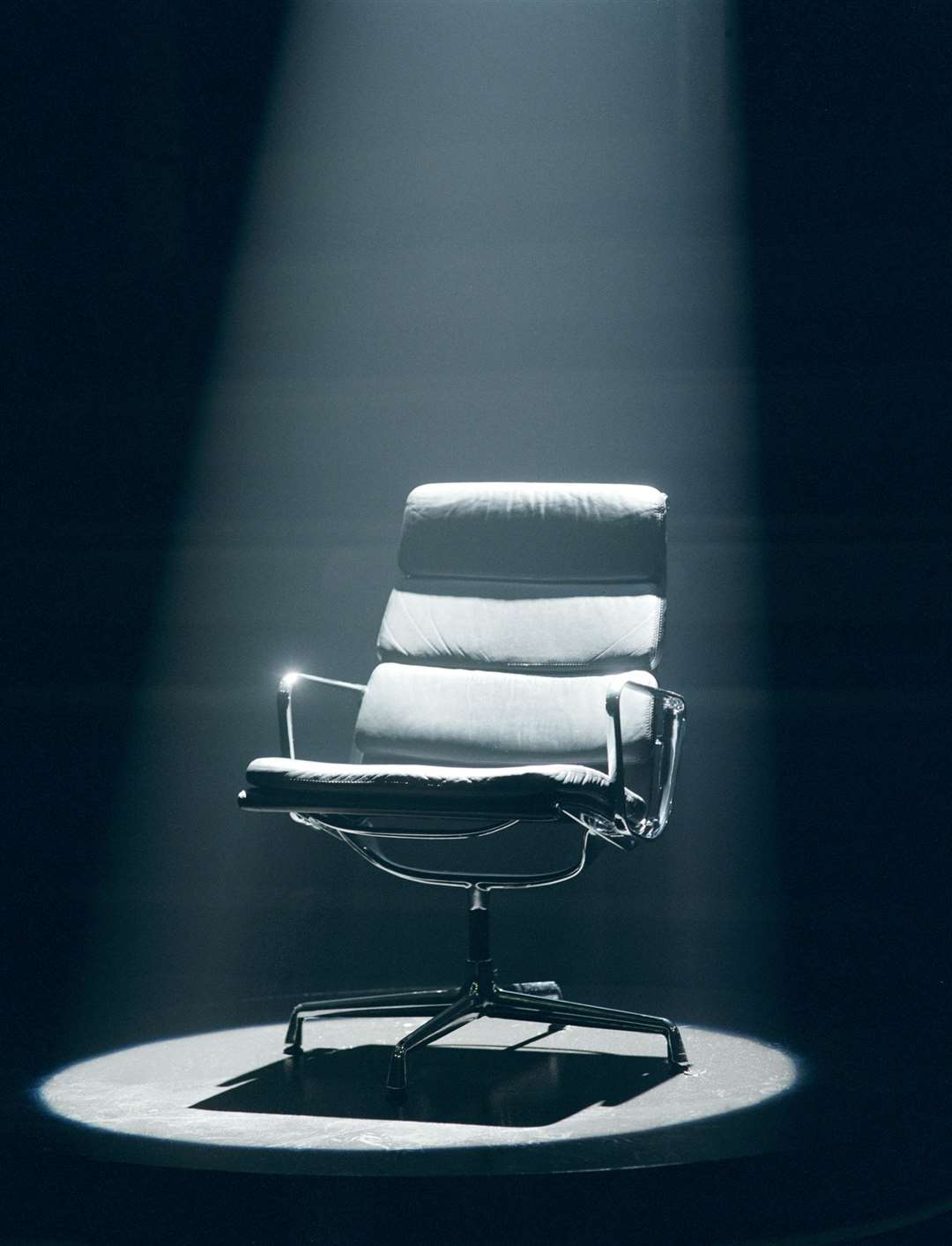 The famous Mastermind black chair. Picture: BBC