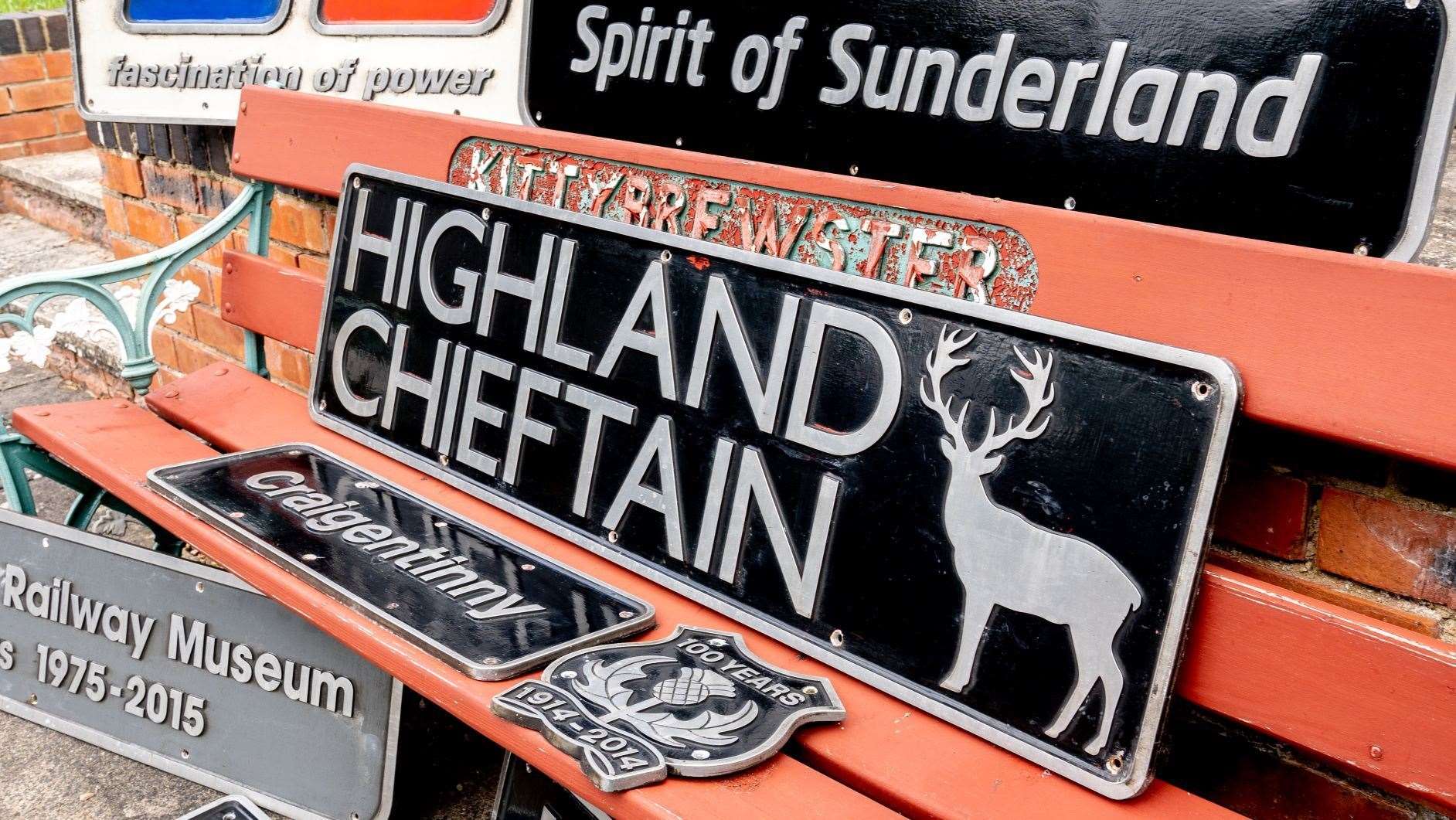 The Highland Chieftain plate is being auctioned for a great cause.