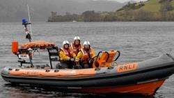 The Loch Ness lifeboat.