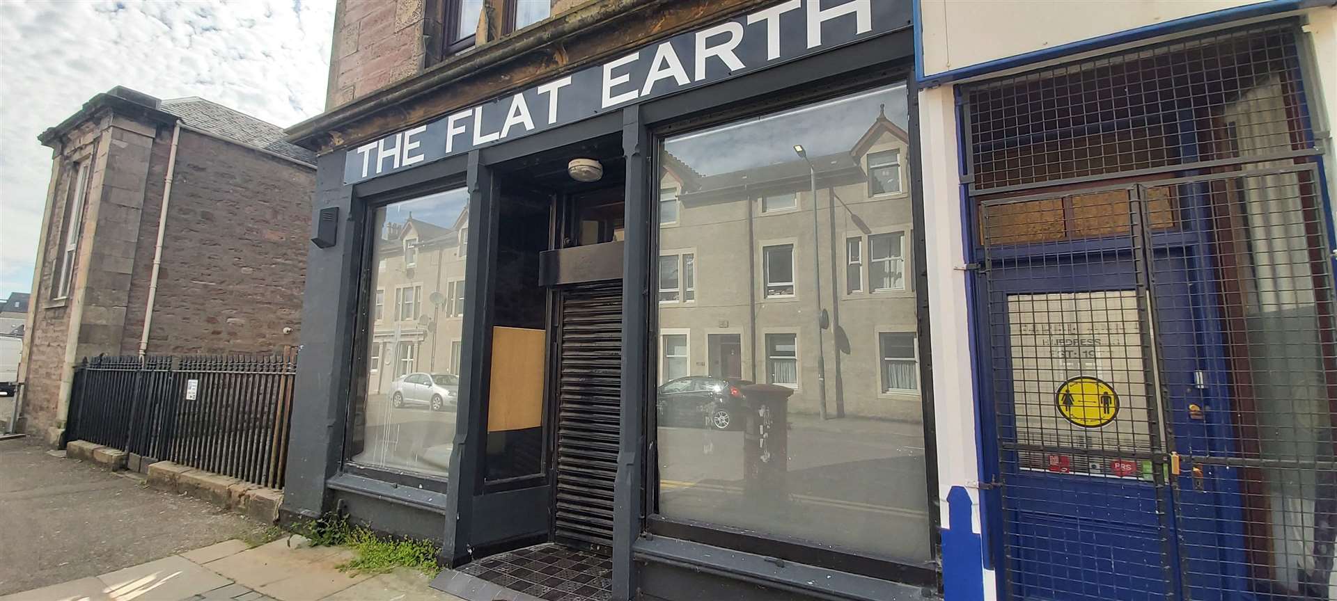 Flat Earth premises in Greig St, Inverness