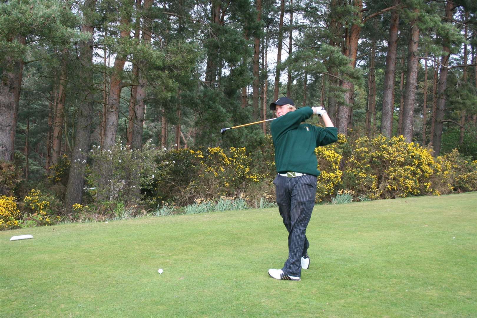 Fraser Fotheringham, who led Nairn Golf Club to another Moray and Nairn League success.