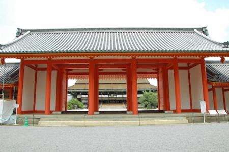 One of the gates to the Imperial Palace, Kyoto