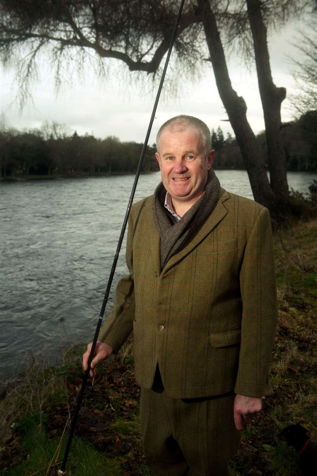 Stevie Watts, president of the Inverness Angling Club.
