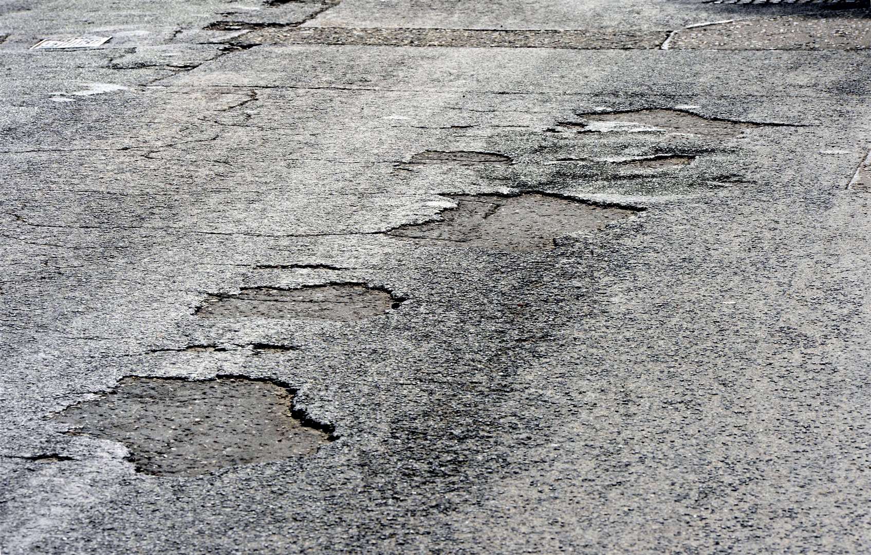 Potholes trouble road users in various parts of the region.