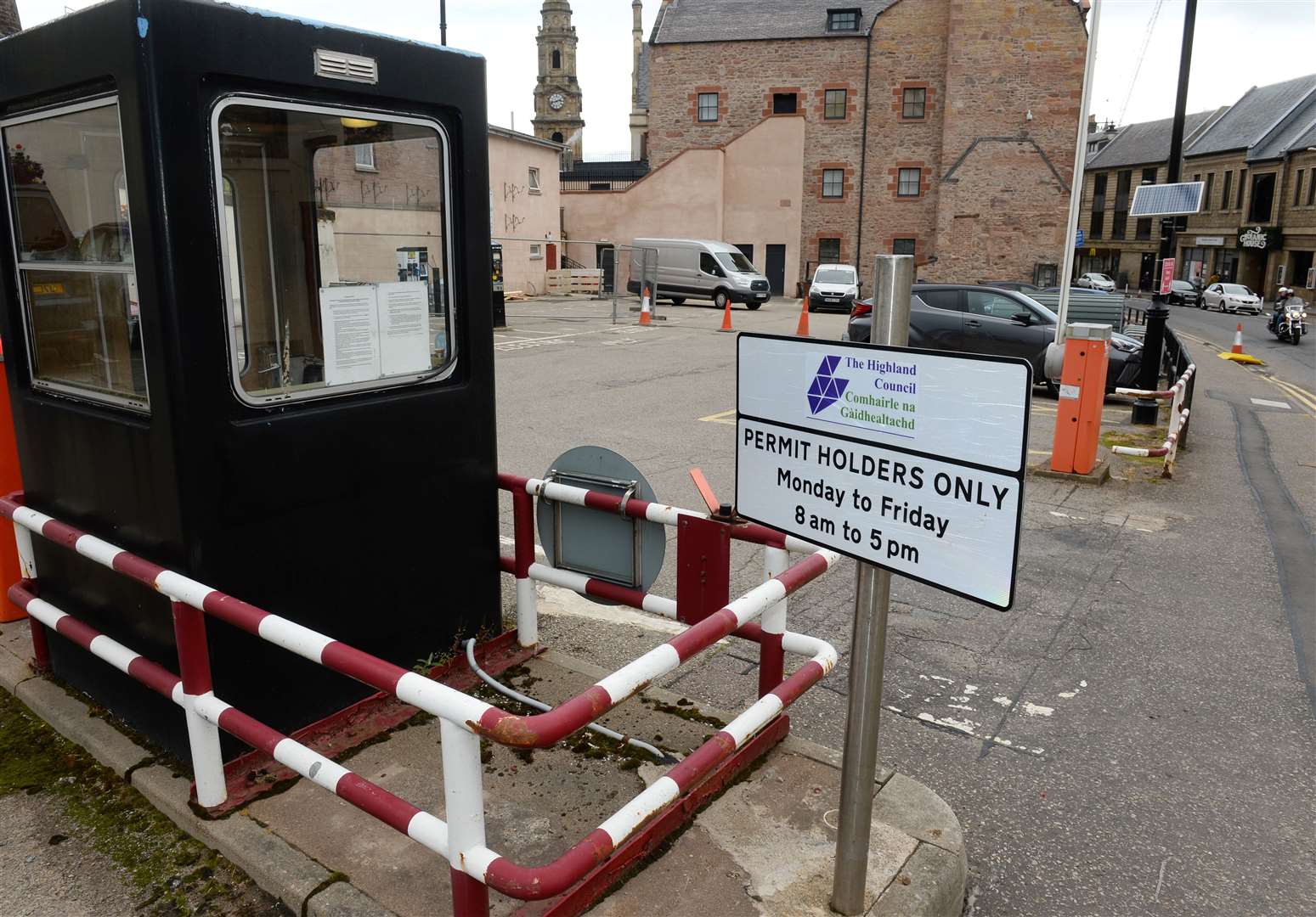Call for Highland Council car park to be used 24/7 by public.