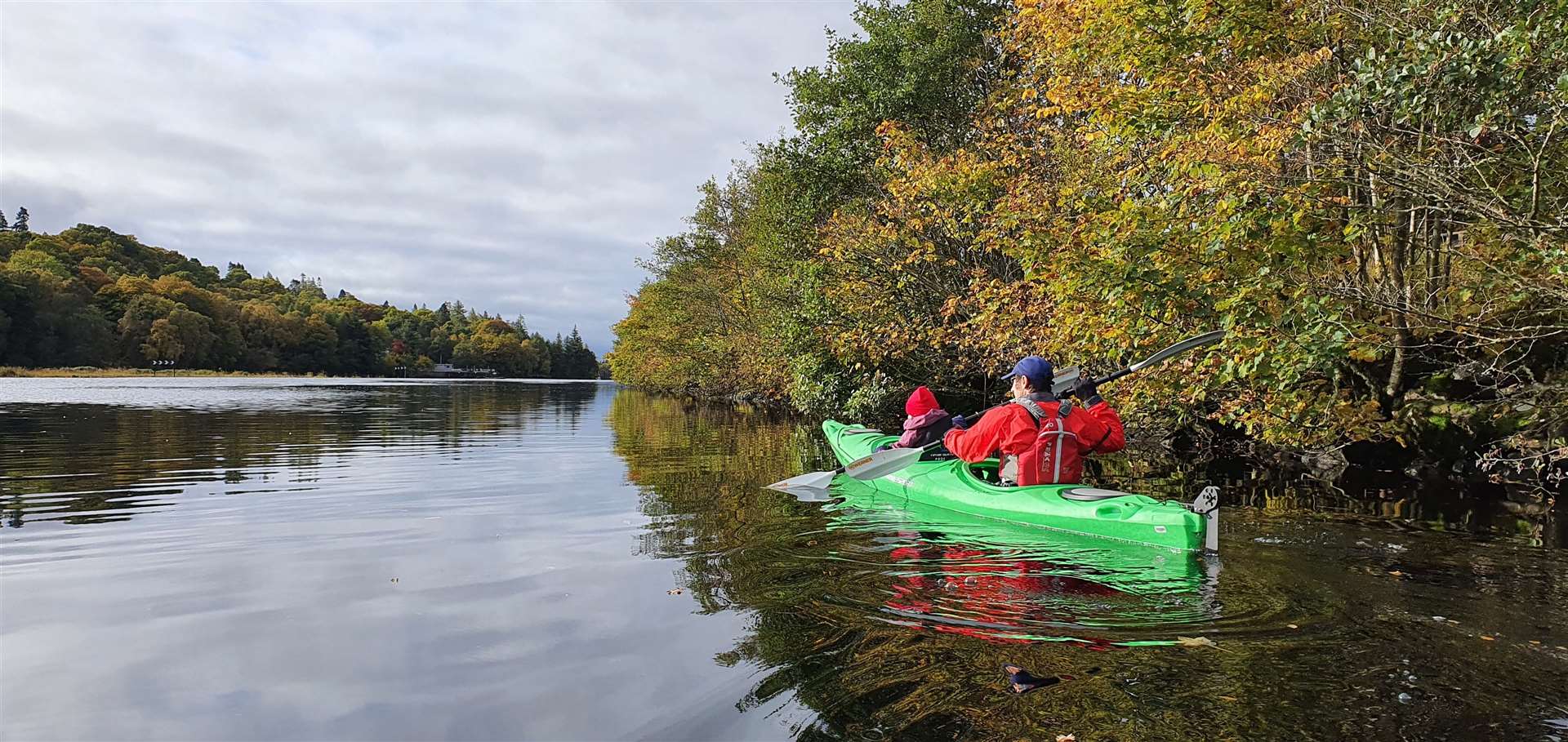 Kayaking Loch Ness with Explore Highland. Picture: Explore Highland