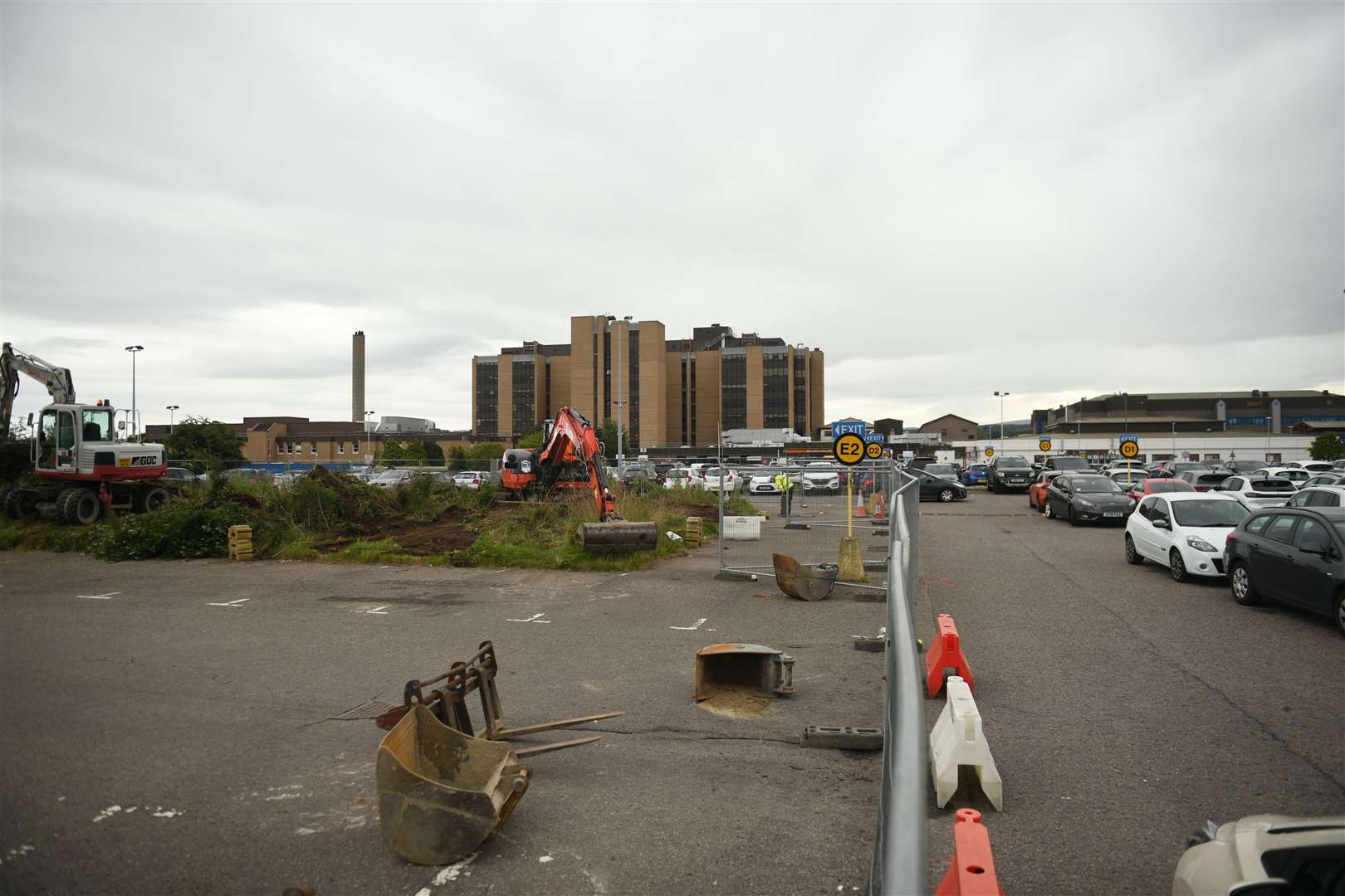 The work at the Raigmore Hospital car park will include resurfacing, new lighting and CCTV upgrade.
