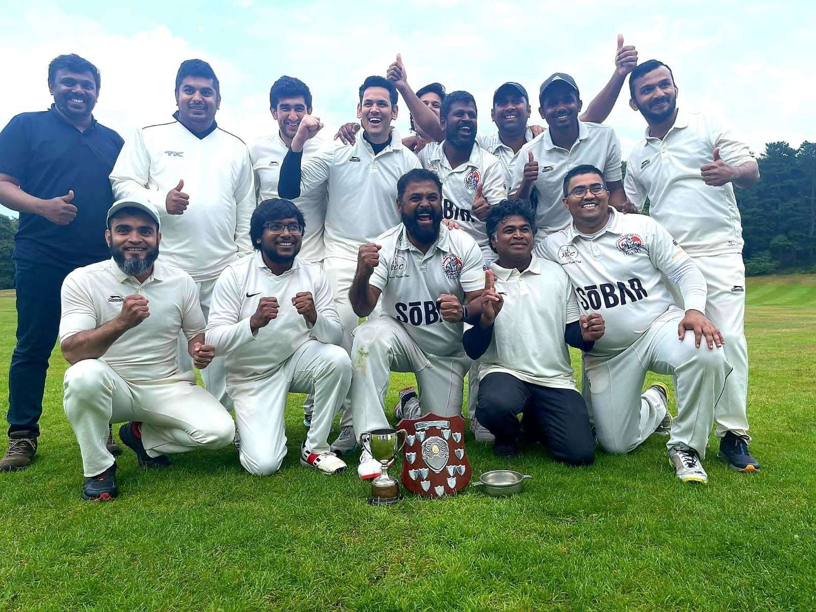 Highland Cricket Club won a league and cup double in the North of Scotland cricket reserve competitions in 2022.