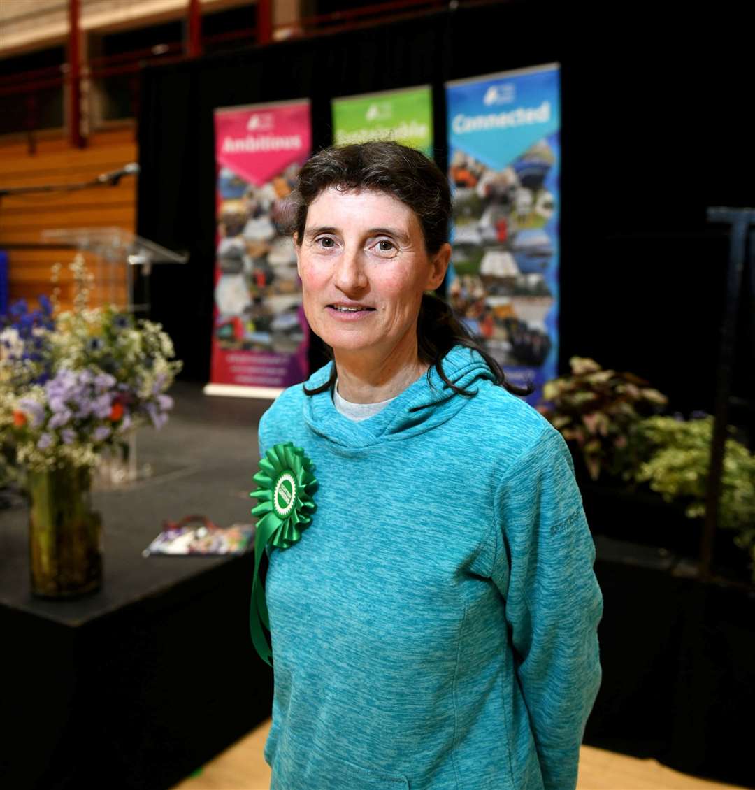 Kate Willis, Scottish Green Party. Picture: Callum Mackay.