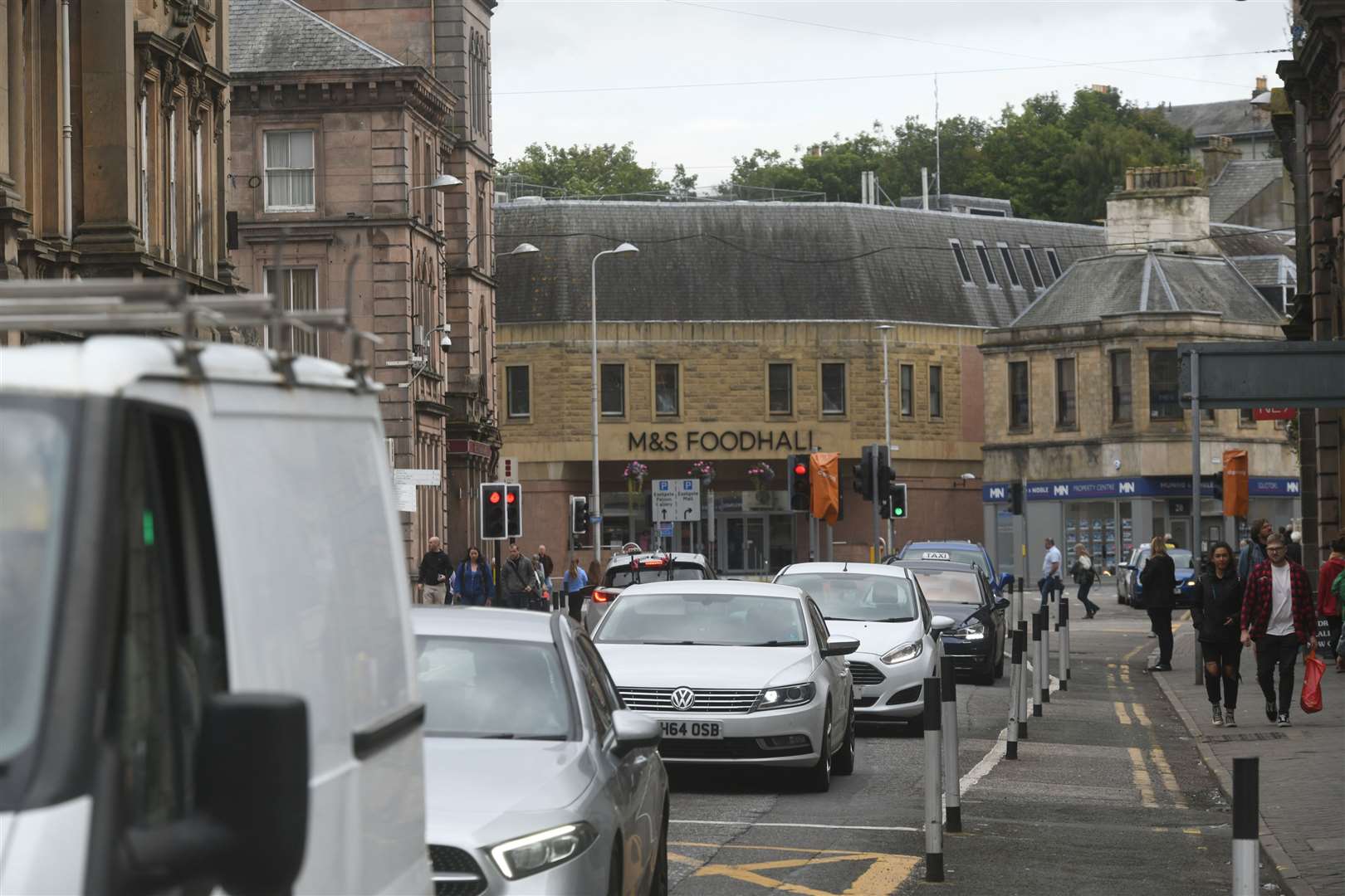 Highland councillors are set to decide whether plans to limit traffic on Academy Street can be progressed this week. Picture: James Mackenzie
