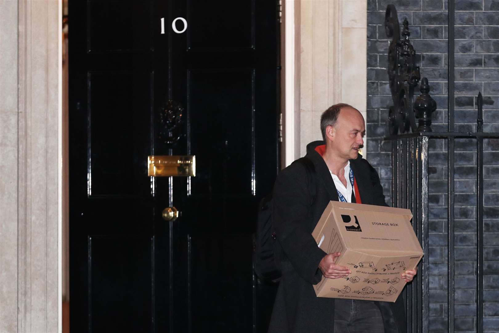 Dominic Cummings leaving 10 Downing Street in November 2020 (Yui Mok/PA)