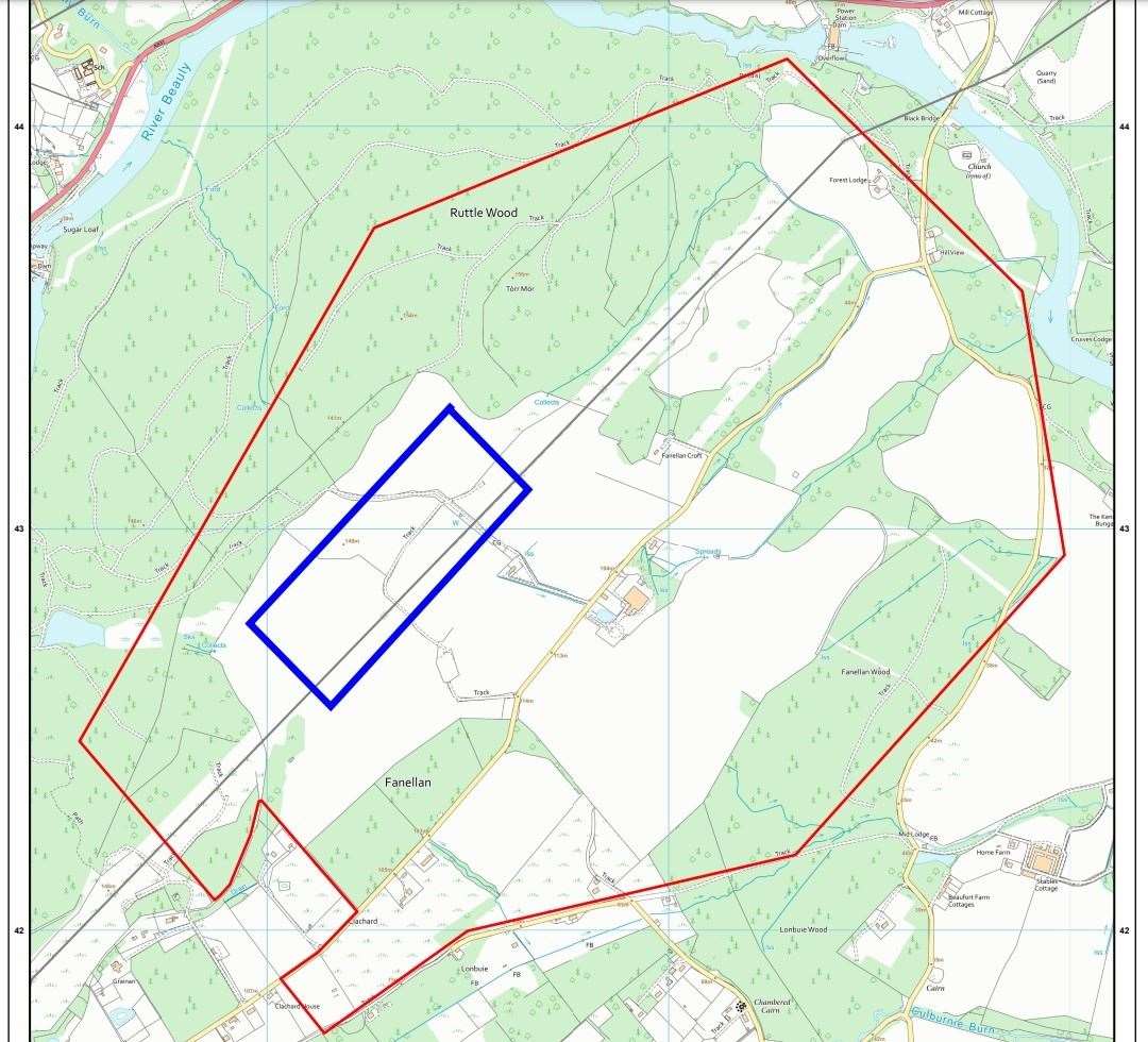 Campaigners were horrified by the red boundary, which they said was much larger than the blue boundary envisaged for the substation in 2023. SSEN has stressed that the red line only denotes the boundary of the wider location and not the footprint of the substation itself.