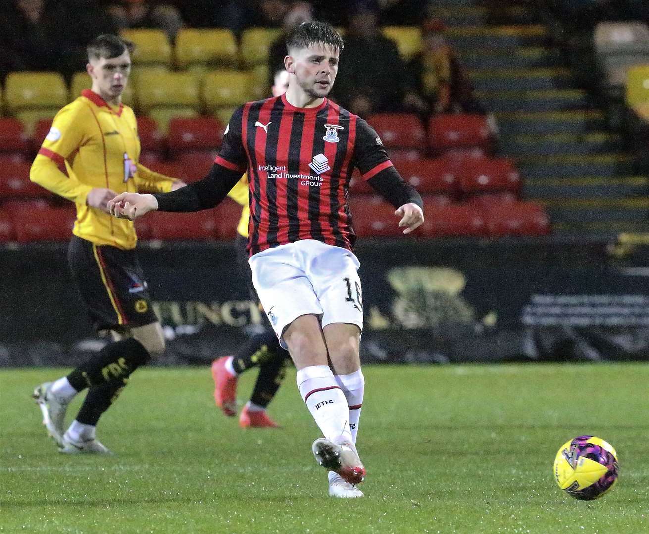 Lewis Hyde is one of a number of homegrown players likely to be in ICT's squad tomorrow who McWilliams had a hand in coaching through the academy. Picture: Ken Macpherson