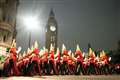Troops stage early-morning rehearsal for Queen’s coffin procession in London