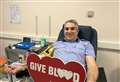 Inverness air cadet commander is blood donating lifesaver – 150 times over!