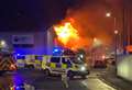 PICTURE: Building on fire in Inverness