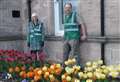 Rainbow of tulips to thank NHS staff