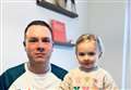 Inverness toddler Ruby's rare kidney defect spurs dad's London Marathon challenge