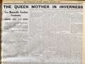 Queen Mother visits Inverness in 1953