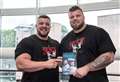'Inspirational' strongman brothers greeted by queues of fans at Inverness book signing