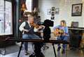 Video: Blazin' Fiddles duo represent the Highlands in 15 hour international tourism extravaganza
