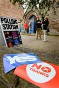 Polls close in referendum vote