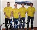 Biking trio face gruelling end-to-end challenge