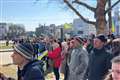 Ukrainians protest on streets of Russian-occupied city of Kherson