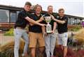 Nairn celebrates home town win in Northern Counties Cup