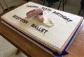 Bakery creates birthday cake for dance troupe which even includes an edible pair of ballet pumps