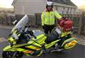Blood bikes charity helps take coronavirus samples to laboratory in Inverness