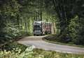 Timber lorries going electric in Highlands