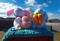 PICTURES: Yarnbombers’ creations bring colours to Nairn for Easter