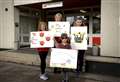 Inverness pupils design signs to spruce up school