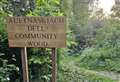 Police seek information after sign at Inverness community wood vandalised