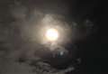Resident captures photograph of rare corona around the moon