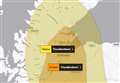 Thunderstorm risk upgraded to amber for Inverness and other parts of Highlands